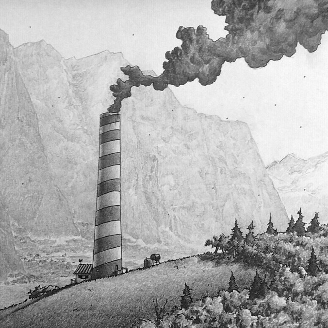 The rust stack at Washerwoman